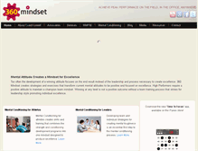 Tablet Screenshot of 360mindset.com